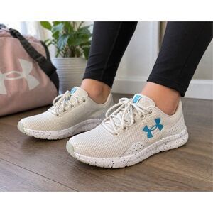 Under Armour Charged Surge 4 Gray Running Shoes 3027007-023 Womens Size 9